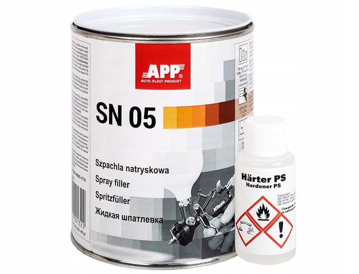 APP SN 05 Szpachla natryskowa