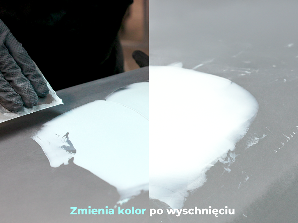 Samochodowa szpachla wykończeniowa z utwardzaczem APP Poly Plast Finisher | 0,5kg