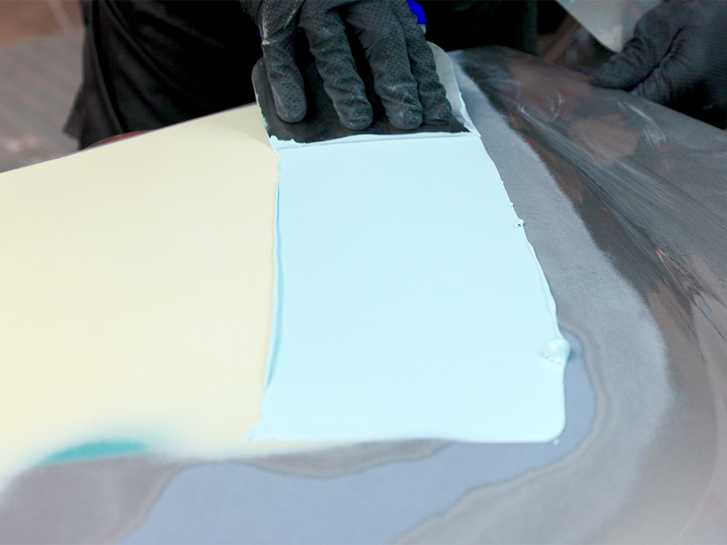 Samochodowa szpachla wykończeniowa z utwardzaczem APP Poly Plast Finisher | 3kg