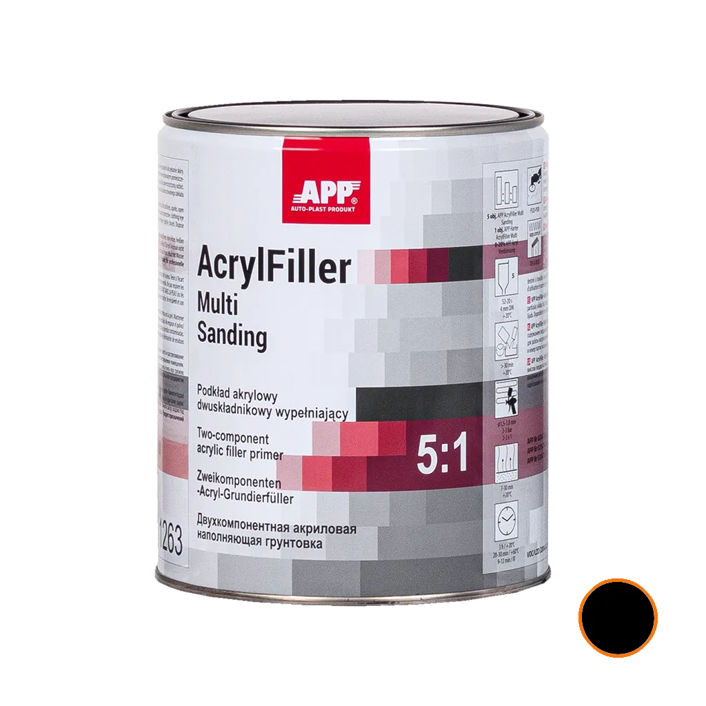 Pokład akrylowy wypełniający APP AcrylFiller Multi Sanding 5:1