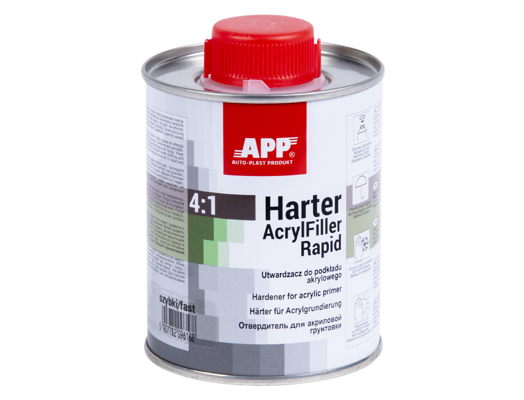 Utwardzacz do podkładu akrylowego APP Harter AcrylFiller Rapid|Szybki | 0,25 L