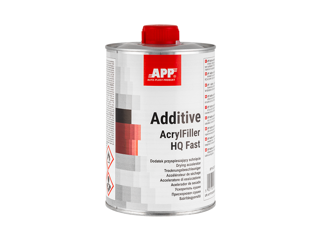 Dodatek do podkładu przyspieszający schnięcie APP Additive AcrylFiller HQ Fast | dodatek | 1,0L