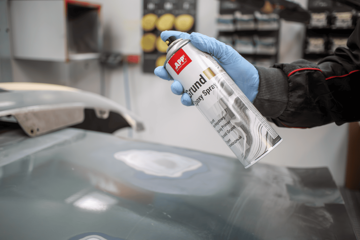 Grunt epoksydowy APP Grund Epoxy Spray | ciemnoszary | 500ml