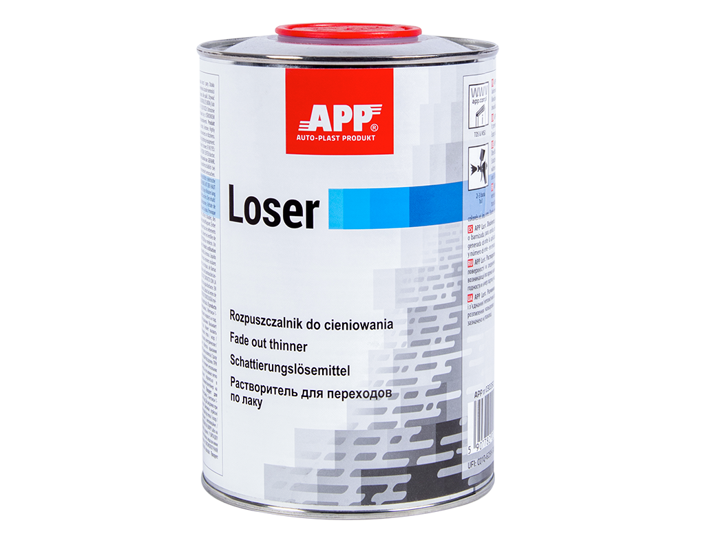 APP Loser Rozpuszczalnik do cieniowania.