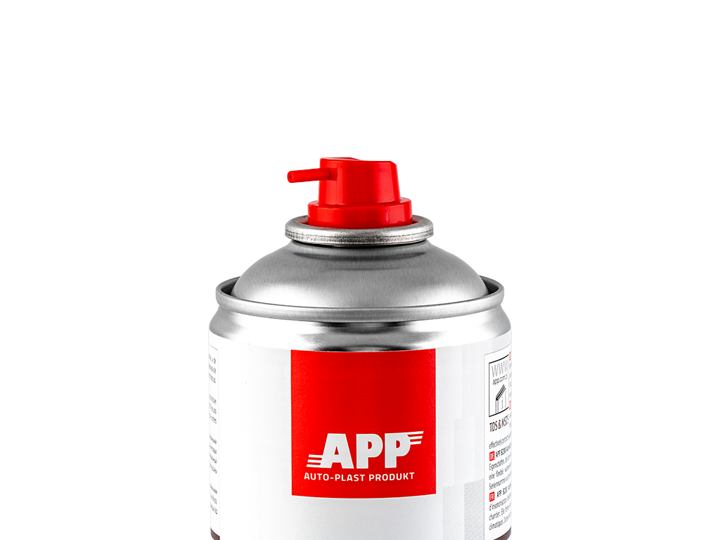 Preparat bitumiczny w sprayu do zabezpieczania podwozia APP B200 Autobit | czarny | 500ml