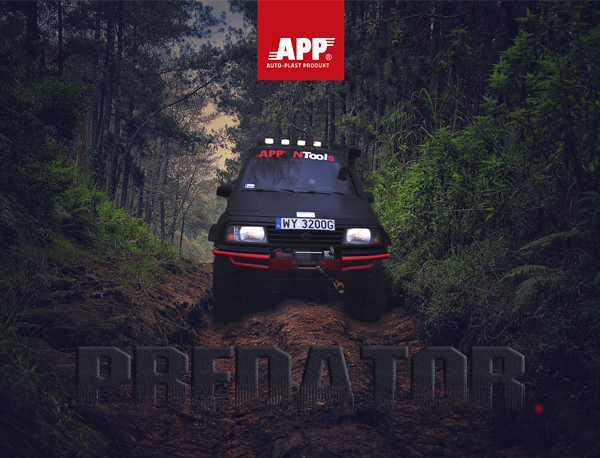 APP Tint Predator Dwuskładnikowa poliuretanowa strukturalna powłoka ochronna. | Kolor transparentny | 600 ml