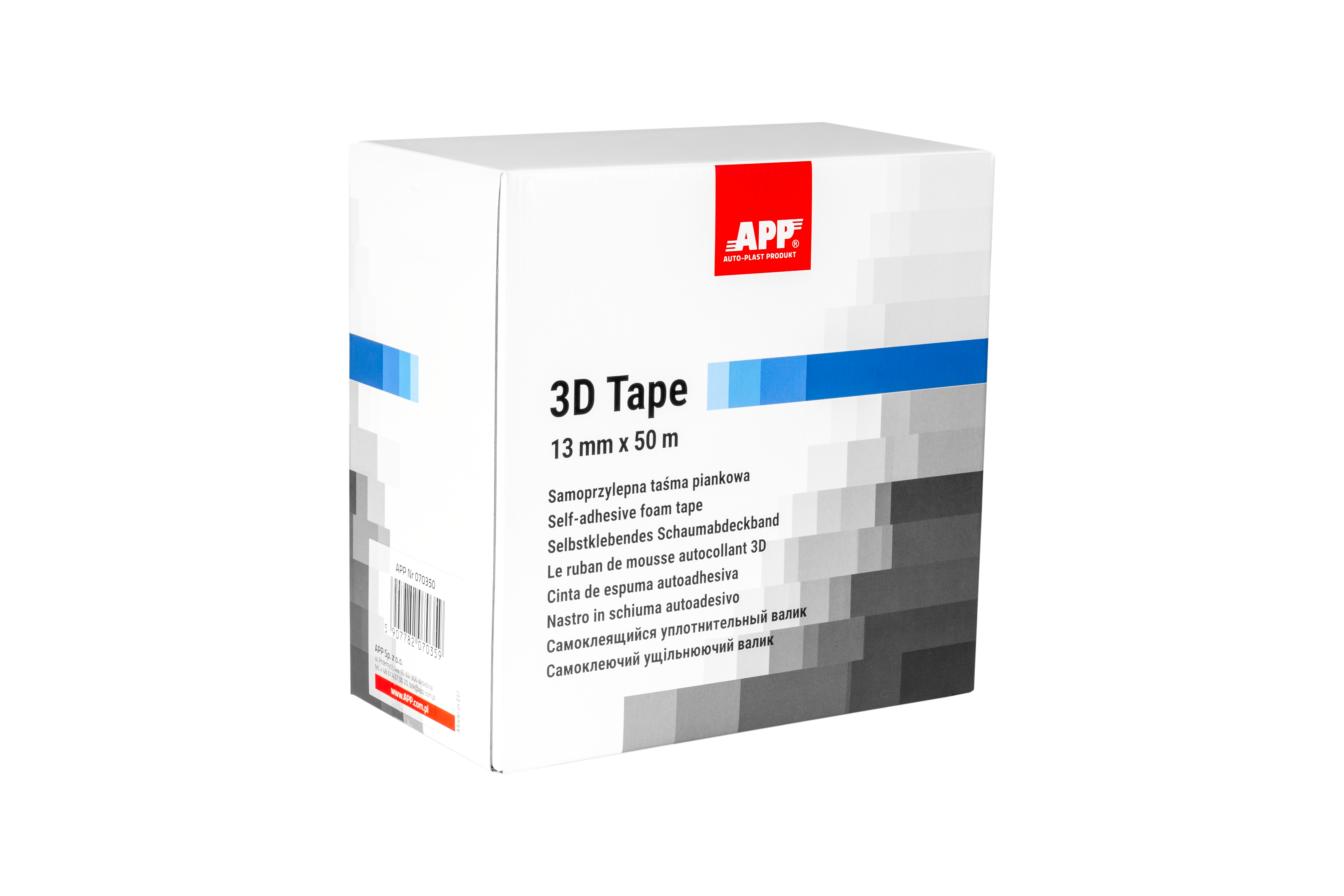 APP 3D Tape Samoprzylepna taśma piankowa. | 13 mm x 50 m