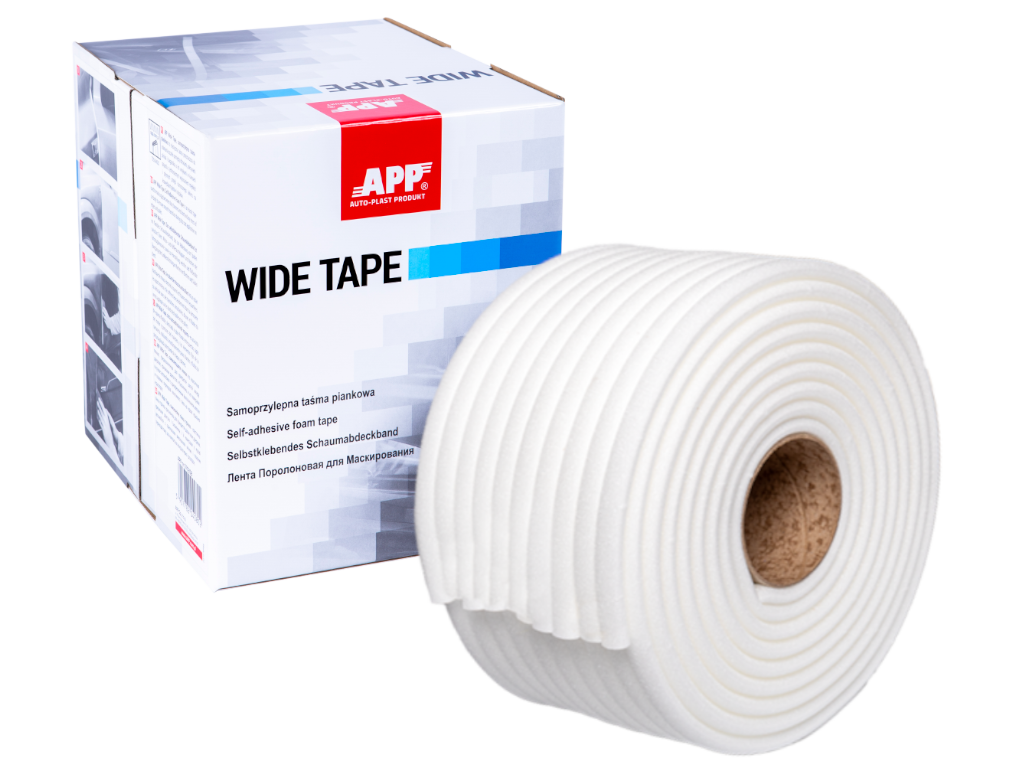Taśma piankowa samoprzylepna APP Wide Tape | 20mm x 50m | biała