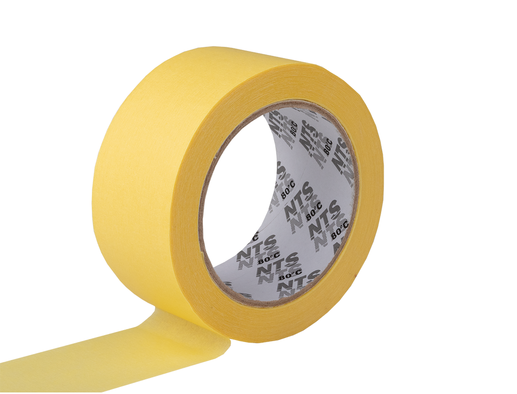 Taśma maskująca lakiernicza NTS 80 | 48mm | do 80°C