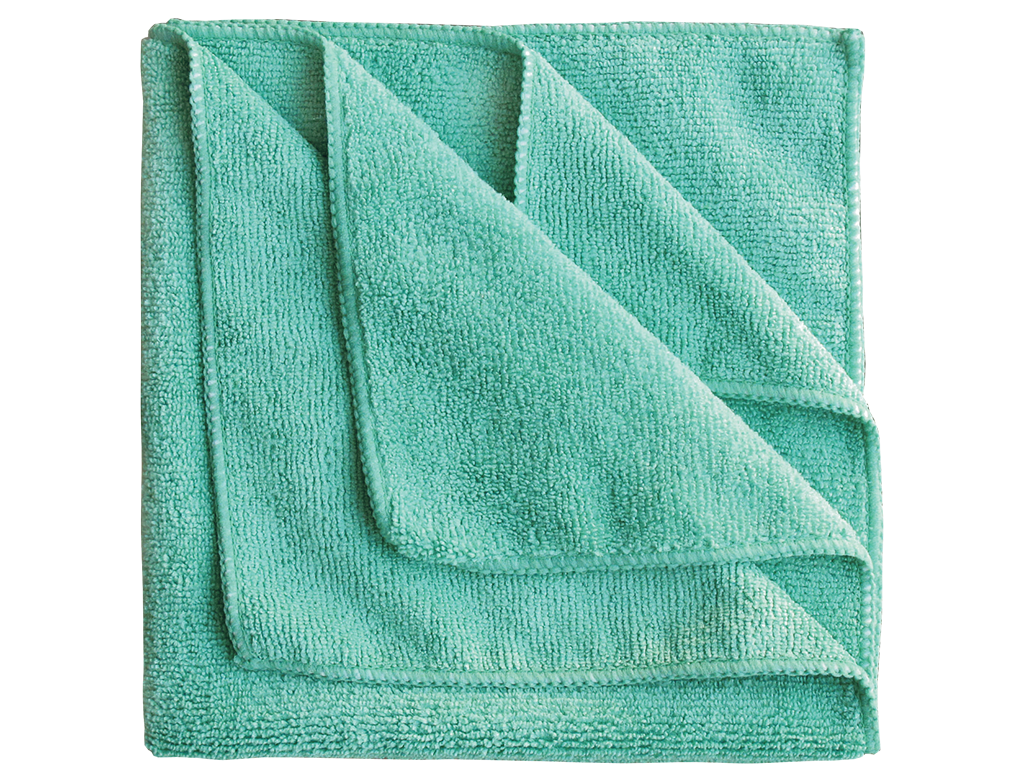 Ściereczka pyłochłonna z mikrofibry APP MF Cloth | 3 szt. | zielona | 40 x 40cm