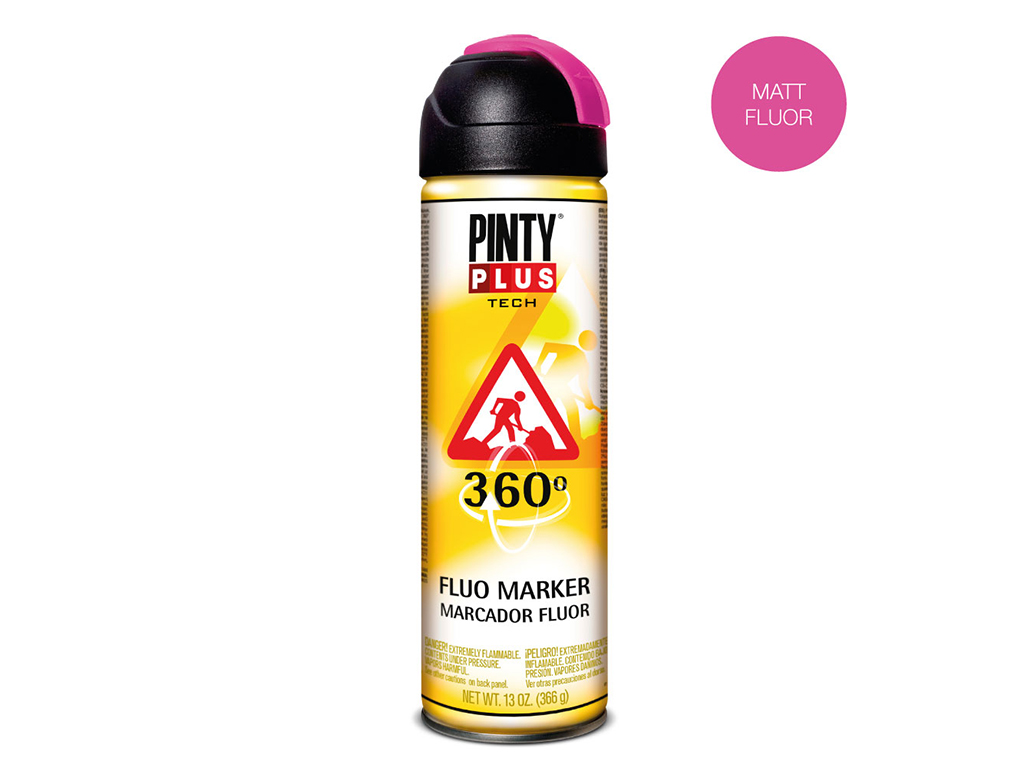 Pintyplus Tech FLUO -  Farba do znakowania fluorescencyjna 360? | 251 | 400ml|