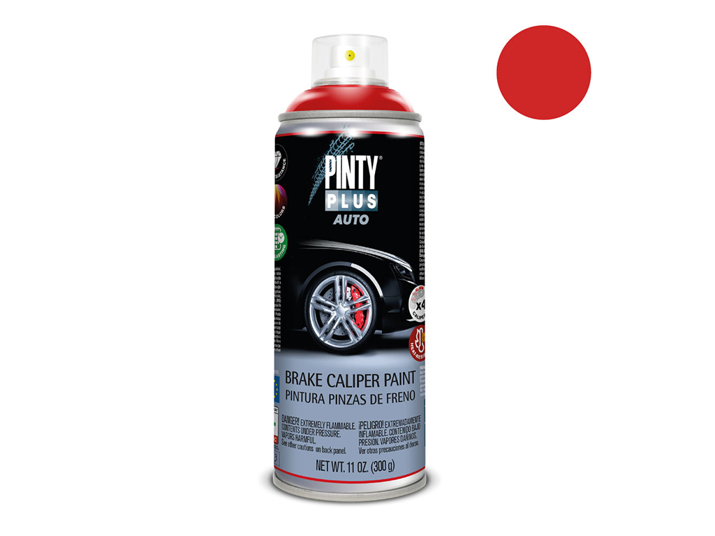 Pintyplus Brake Caliper - Farba do zacisków hamulcowych|czerwony RAL 3020 | 400 ml