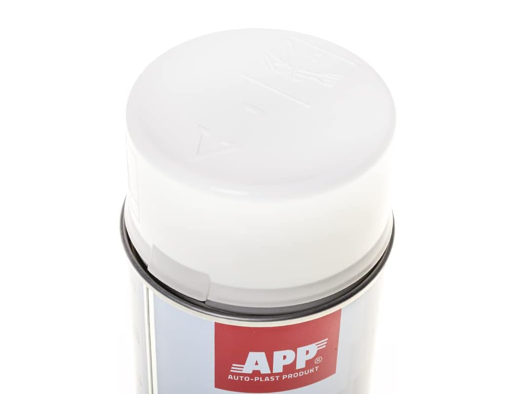 Lakier akrylowy w sprayu APP Rally 500 | biały | 500ml