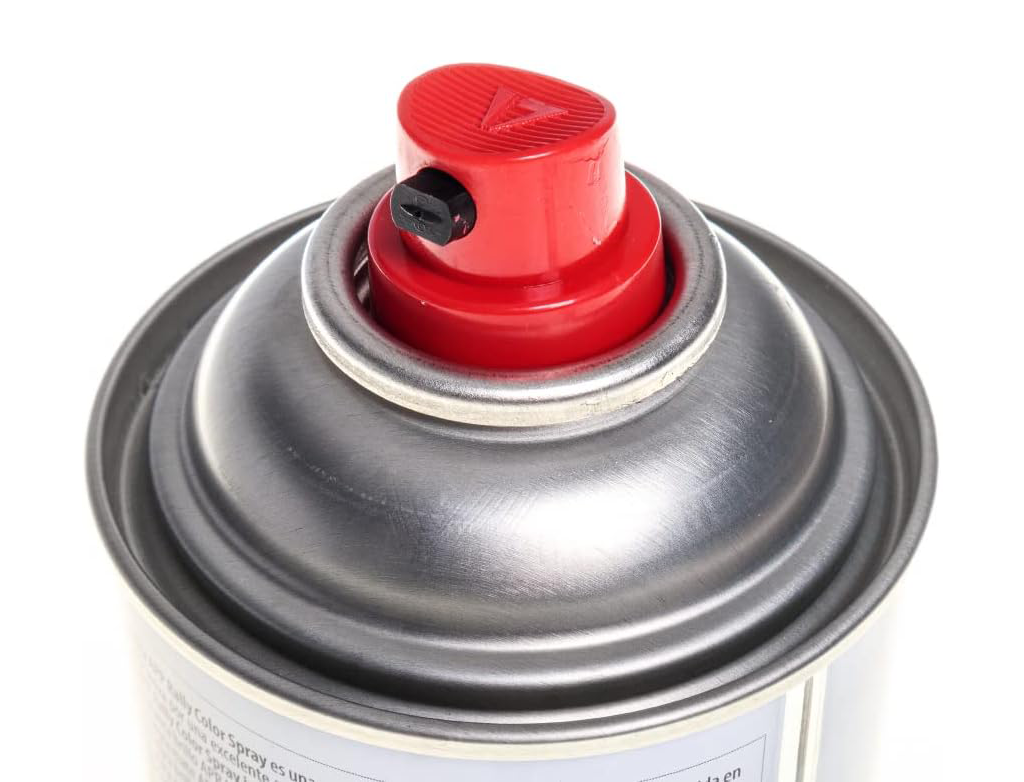 Lakier akrylowy w sprayu APP Rally 600 | czarny połysk | 600ml