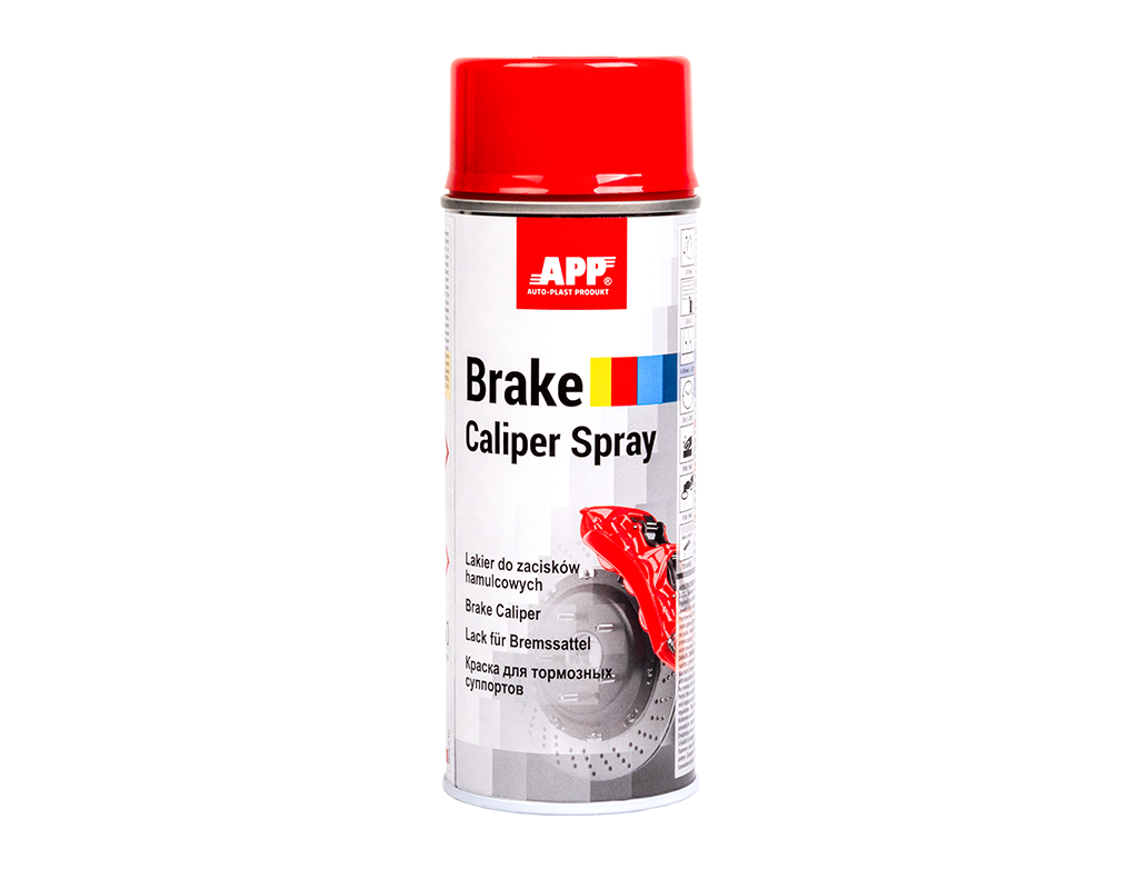 Lakier do zacisków hamulcowych APP Brake Caliper Spray | czerwony | 400ml