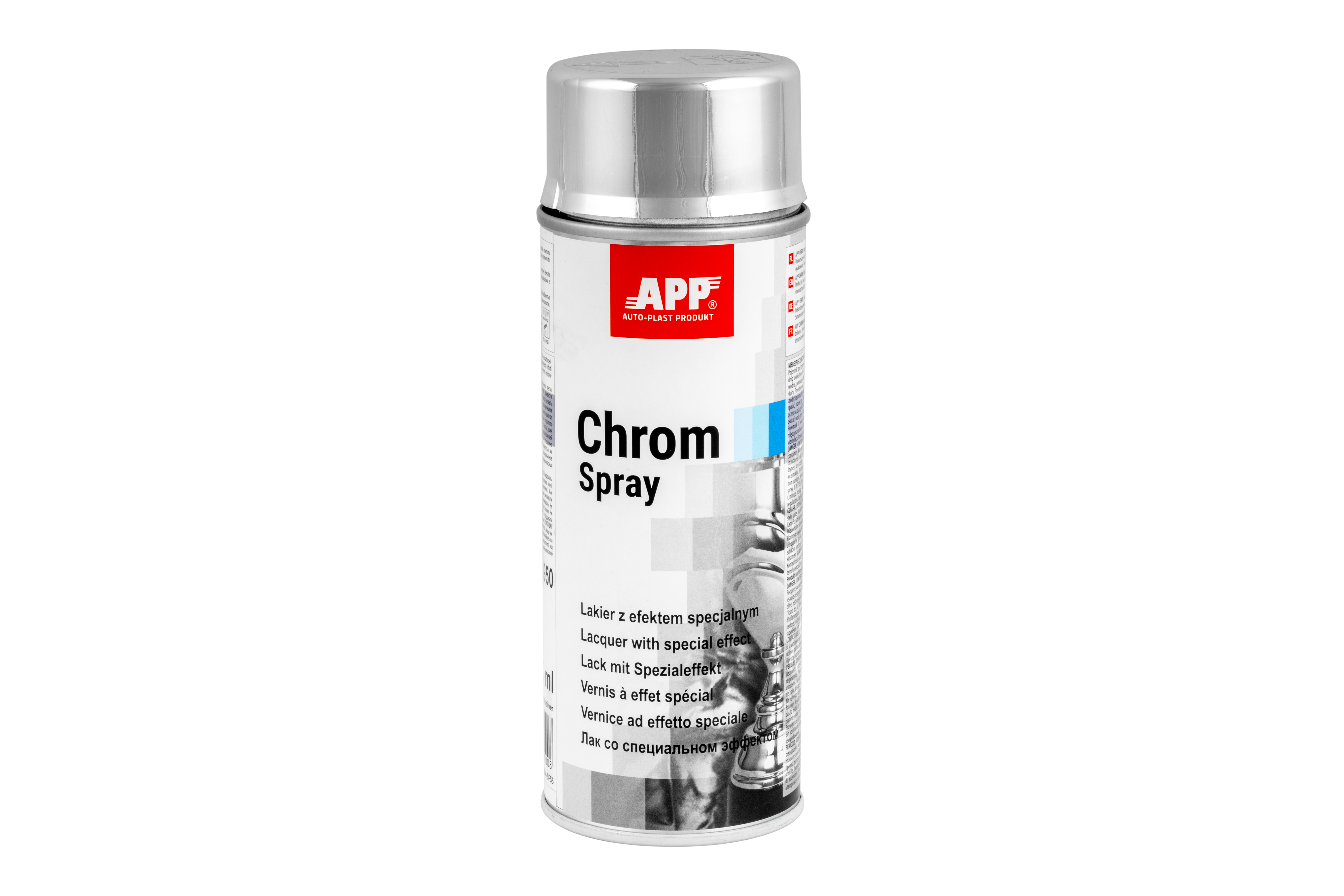 Lakier APP Chrom Spray z efektem specjalnym  | srebrny | 400ml