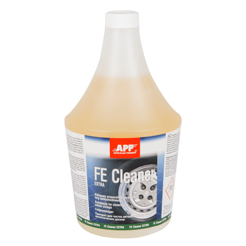 APP FE Cleaner EXTRA - Kwasowy preparat do czyszczenia felg samochodowych | 1,0 L