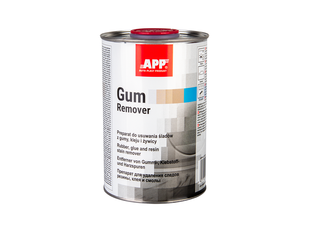 APP GUM Remover - Preparat do usuwania śladów z gumy, kleju i żywicy | 1,0 L