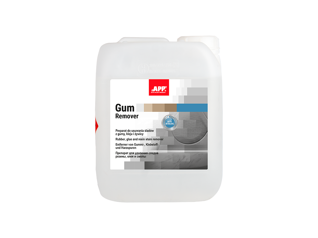 APP GUM Remover - Preparat do usuwania śladów z gumy, kleju i żywicy | 5,0 L