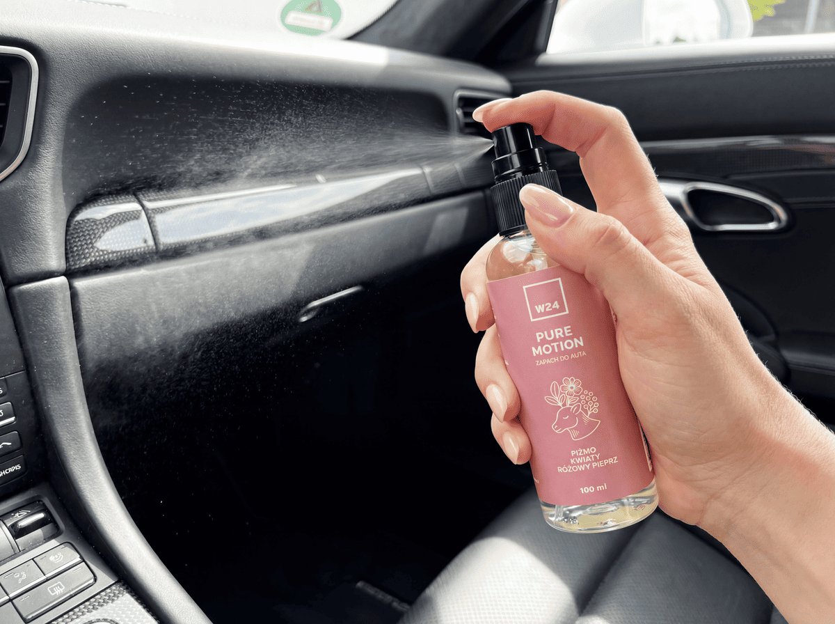 W24 Pure Motion - Zapachy Samochodowe | piżmo, kwiaty, różowy pieprz | 100ml