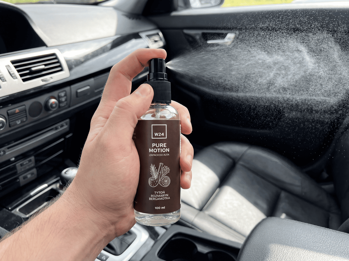 W24 Pure Motion - Zapachy Samochodowe | tytoń, rozmaryn, bergamotka | 100ml