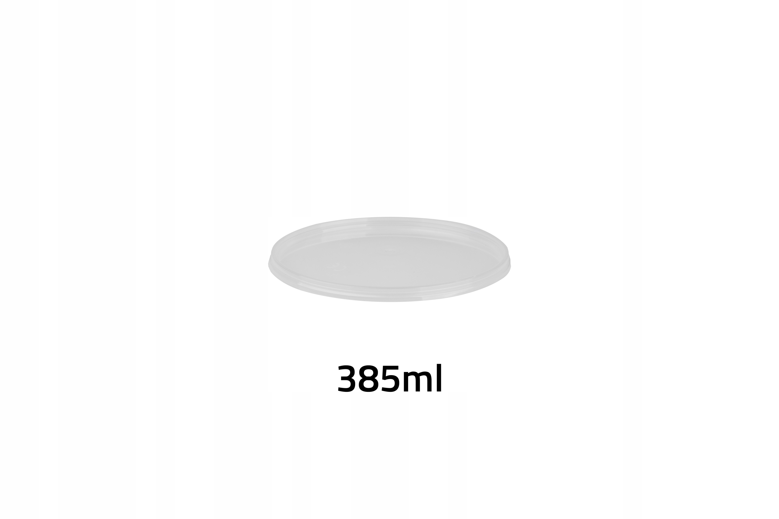 APP Mixing Cup 2.0 (Cover) - Przykrywka kubka do mieszania farb i lakierów | transparentny | 385/300ml | (op.50szt)