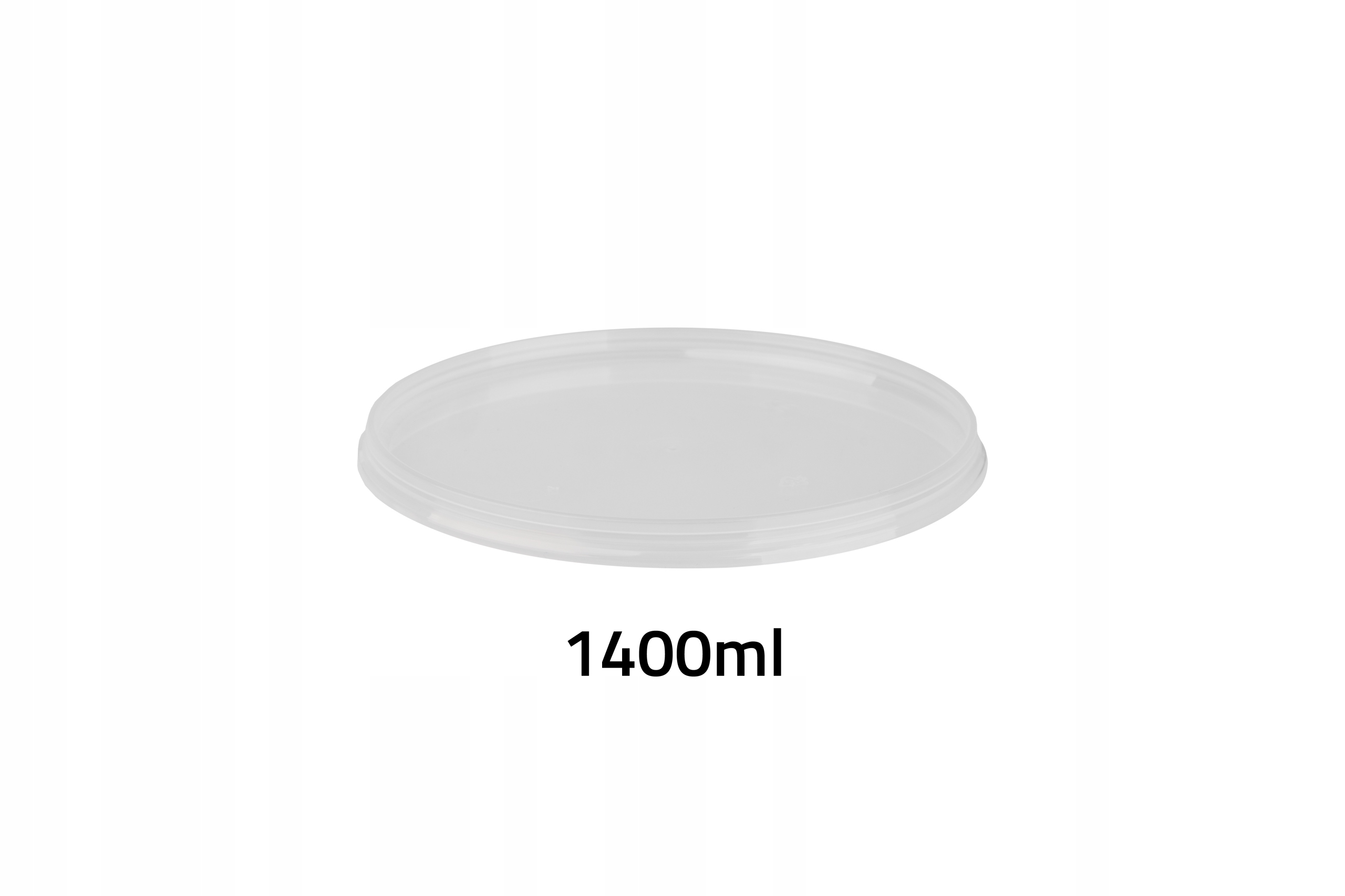 W24 MCC Przykrywka kubka do mieszania farb i lakierów | Kolor transparentny | 1400/1100 ml | 1 szt.