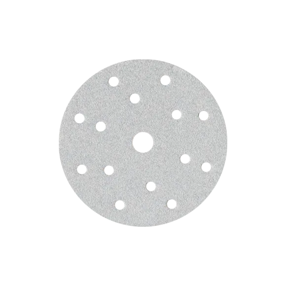 NTools CSD - Ceramiczny krążek ścierny 14+1 otworów | P80 | Kolor beżowy | d150 | opak. (50 szt)