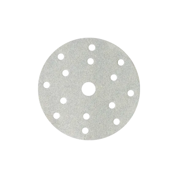 NTools CSD - Ceramiczny krążek ścierny 14+1 otworów | P120 | Kolor beżowy | d150 | opak. (100 szt)