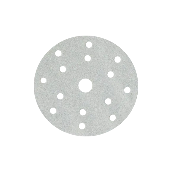 NTools CSD - Ceramiczny krążek ścierny 14+1 otworów | P180 | Kolor beżowy | d150 | opak. (100 szt)