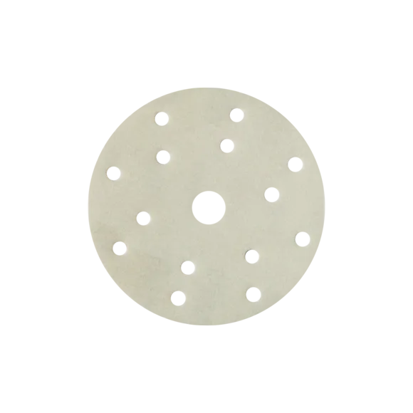 NTools CSD - Ceramiczny krążek ścierny 14+1 otworów | P500 | Kolor beżowy | d150 | opak. (100 szt)