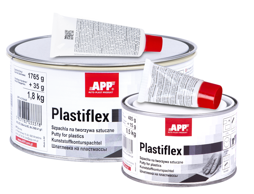 APP Plastiflex Szpachla na tworzywa sztuczne | 0,5kg.
