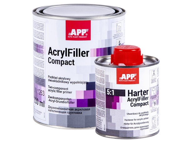 APP Harter AcrylFiller Compact 5:1 - Utwardzacz do podkładu akrylowego | Normalny | 0,17l