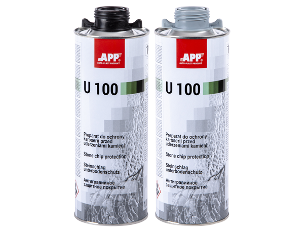 APP U100 UBS Preparat do ochrony karoserii przed uderzeniami kamieni | 1,0 L | Kolor szary