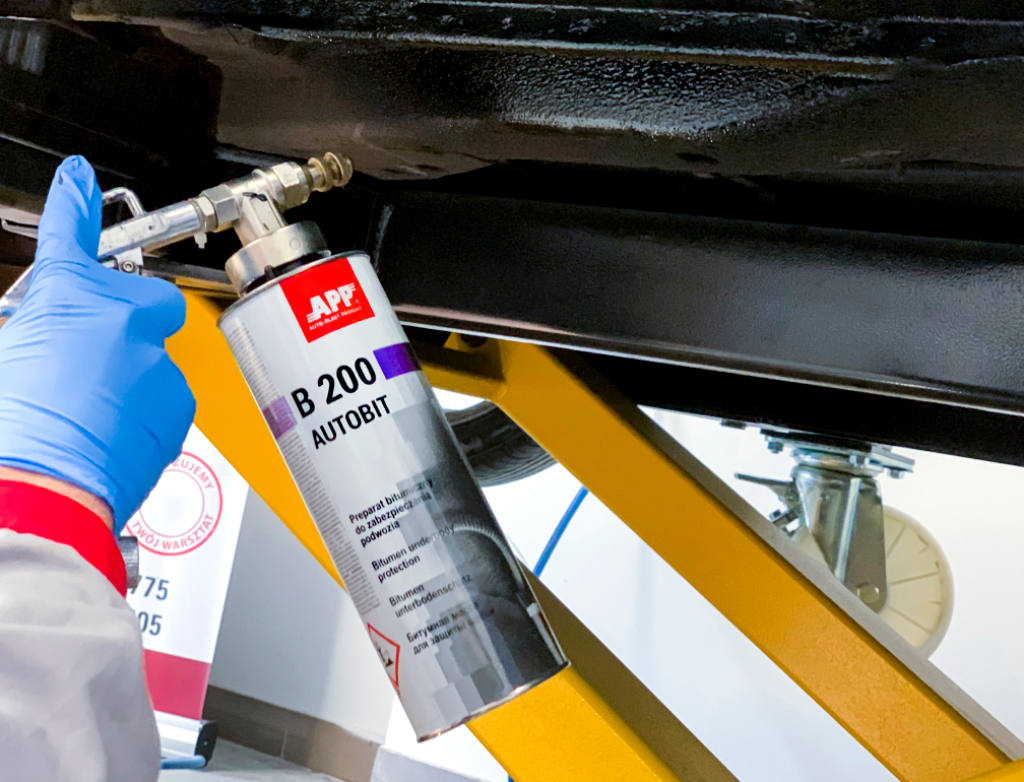 APP B 200 Autobit Preparat bitumiczny do zabezpieczania podwozia | 1,0 L