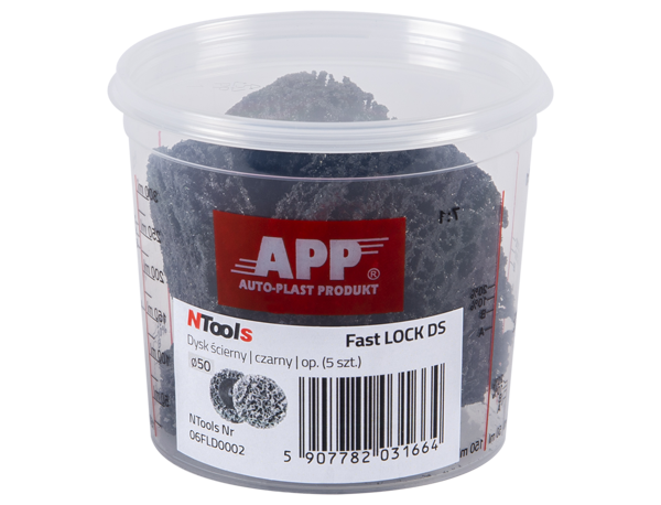 NTools Fast LOCK DS - Dysk ścierny | Kolor czarny | d50 | 1 szt
