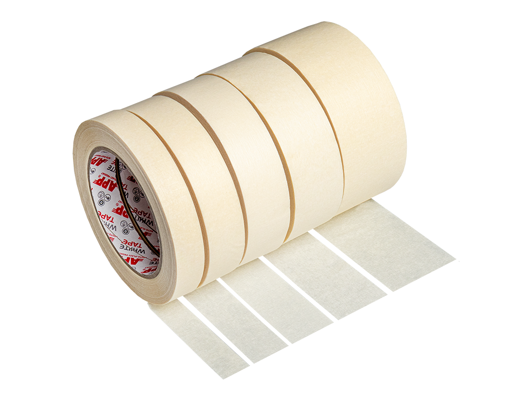 APP White Tape - Taśma maskująca | 110°C | UV-odporna | 24mm