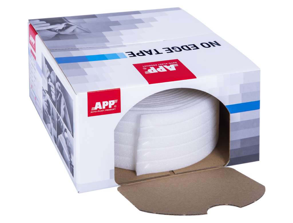 APP No Edge Tape - Samoprzylepna taśma piankowa | biały | 15mm x 25m | 
