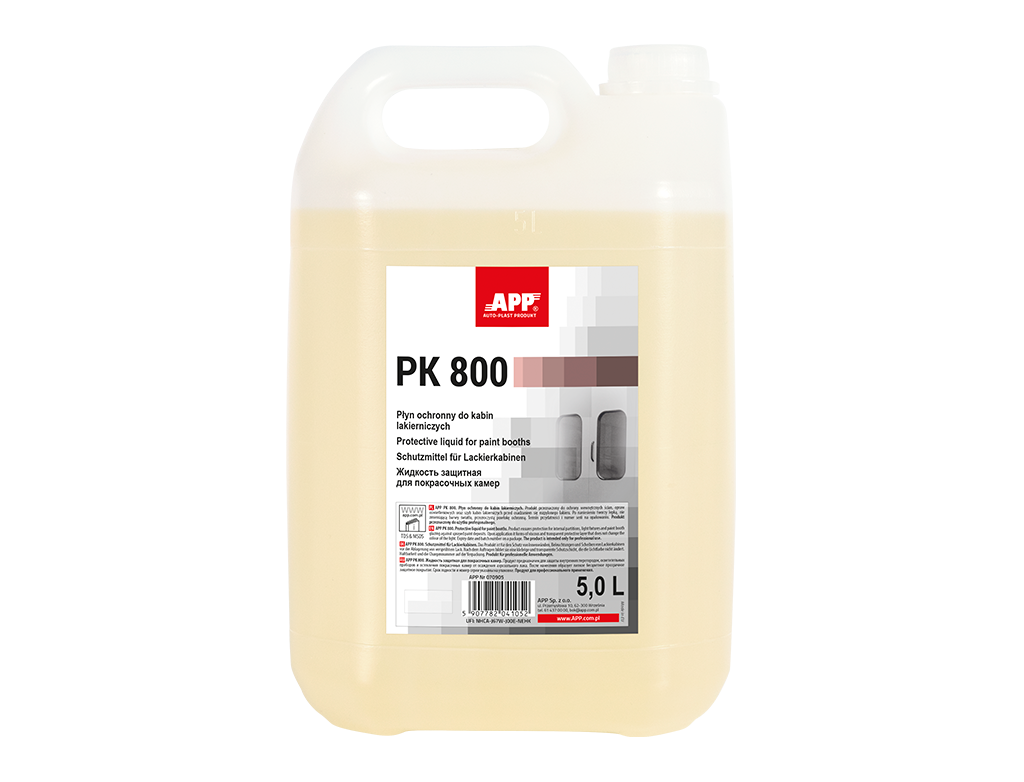 APP PK 800 - Płyn ochronny do kabin lakierniczych | 5,0 L