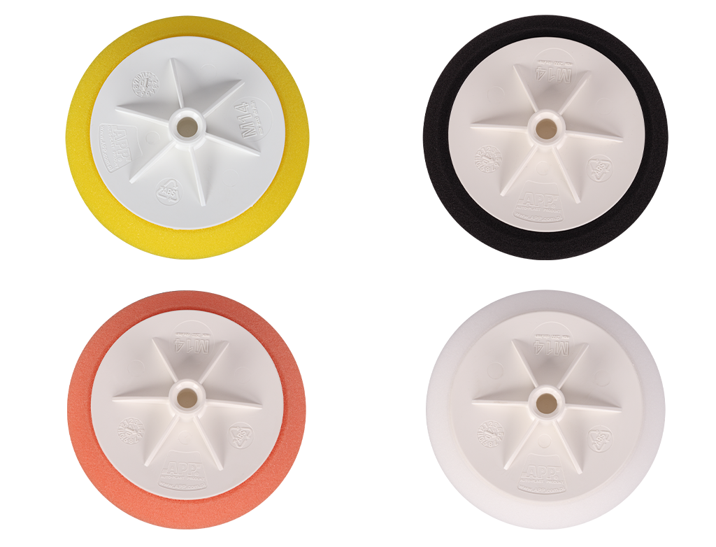 APP M14 Foam Pad - Gąbka polerska | Kolor czarny | miękka  | M14 | d150 | h50