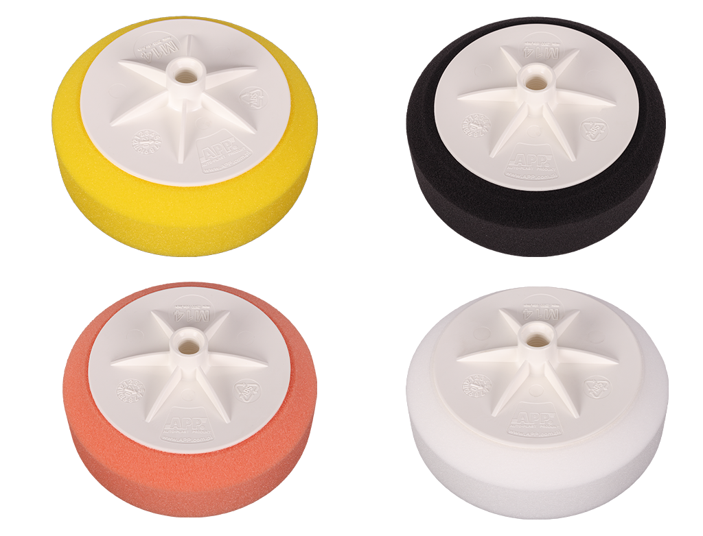 APP M14 Foam Pad - Gąbka polerska | Kolor czarny | miękka  | M14 | d150 | h50