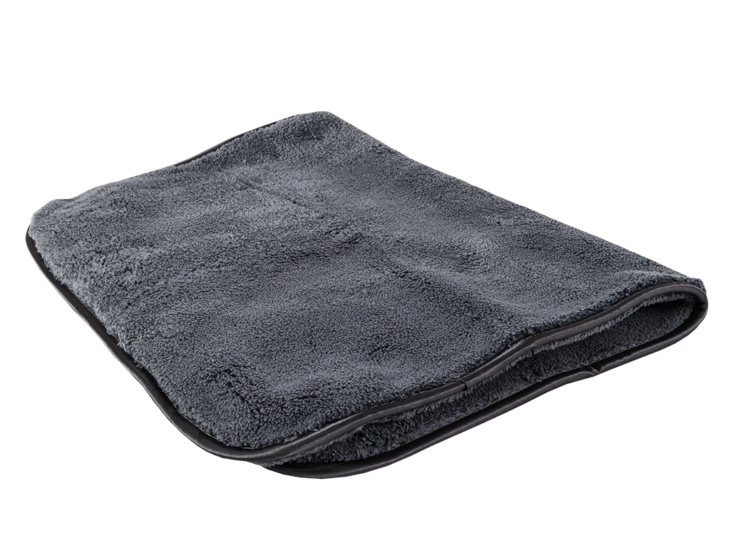Ręcznik z mikrofibry do osuszania karoserii APP Plush Towel | Kolor szary | 40 x 60cm | 1200g/m2