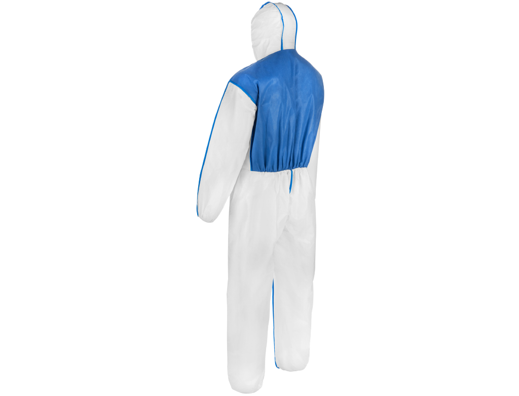 Micro Max NS Cool Suit. Kombinezon ochronny lakierniczy | Kolor biało-niebieski | M