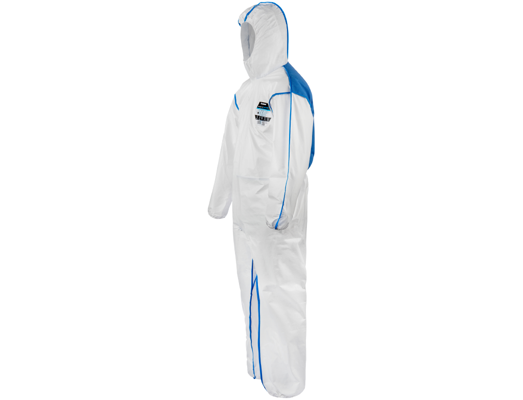 Micro Max NS Cool Suit. Kombinezon ochronny lakierniczy | Kolor biało-niebieski | M