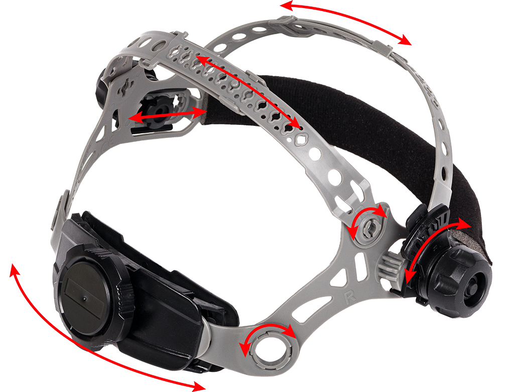 NTools MASTER II - Przyłbica spawalnicza samo-ściemniająca | Filtr TRUE COLOR | pole widzenia 92x 42mm