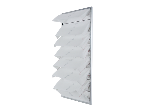 APP FK 307 - Filtr kieszeniowy G4 - USI typ D | 1x8 kieszeni z ramką | 140 g/m2 | 1168 x 598 x 200mm
