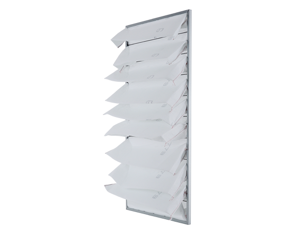 APP FK 352 Eco Eco - Filtr kieszeniowy ECONOMIC G4 pasujący do kabin lakierniczych typu Blowtherm | 10 kieszeni z ramką | 220 g/m2 | 1195 x 590 x 200 mm 