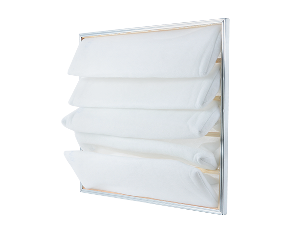 APP FK 390 - Filtr kieszeniowy - USI typ MILLIBAR | 1 x 6 kieszeni z ramką | 220 g/m2 | 785 mm x 685 mm x 200 mm