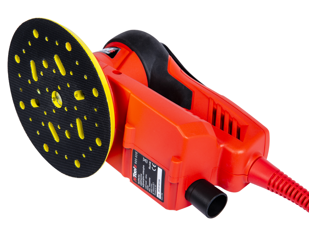 Szlifierka elektryczna wibracyjno-rotacyjna Ntools ROS 02E | Skok 2,5 mm | d150