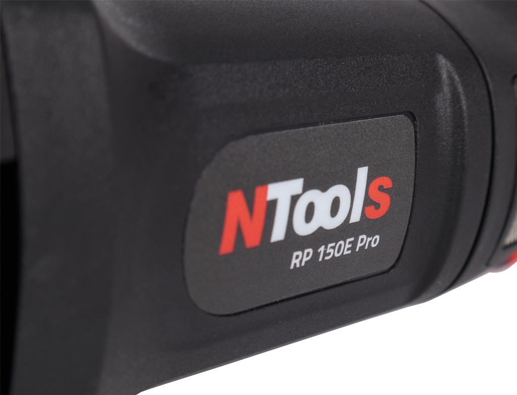 NTools RP 150E Pro - Profesjonalna polerka elektryczna rotacyjna | 1000W | 800-3300 RPM | 2,5kg